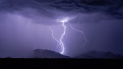 Im Gebirge sind Gewitter besonders gefährlich.
