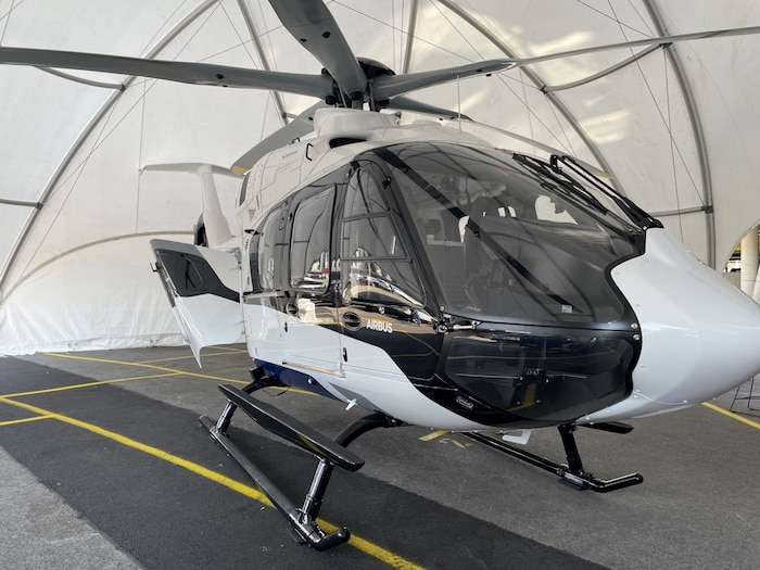Airbus zeigte erstmals den Helikopter, der in Österreich schon bald Leben retten soll.