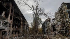 Die Stadt Kostjantyniwka in der Ostukraine ist seit Monaten heftig umkämpft. Für minimale ...