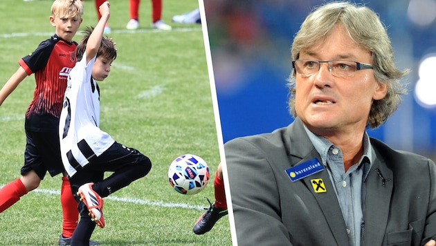 Zu Ehren von Ex-ÖFB-Teamchef Didi Constantini (rechts) fand erstmals ein Gedenkturnier statt. ...