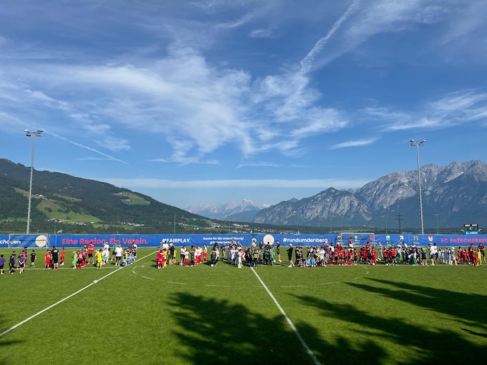 Bei Kaiserwetter und einer traumhaften Kulisse ging das Turnier über die Bühne.