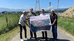 In Landskron kämpft ebenfalls eine Bürgerinitiative gegen den Trassenverlauf