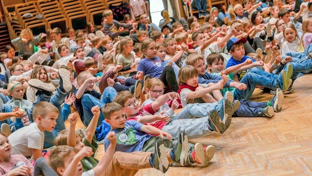 Die Kinder der VS Gunskirchen staubten den Titel ab.