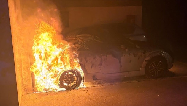 Drei Jugendliche zündeten in Möllersdorf ein Auto und Mülltonnen an – in einem Internat sorgen ...