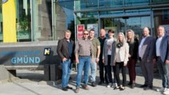 Gmünds SPÖ-Stadtrat Thomas Miksch und alle roten Bürgermeister des Bezirks setzen sich ...