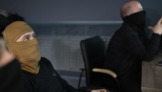 Ukrainische Drohnenpiloten dürfen ihr Gesicht auf Fotos nicht zeigen.