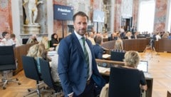 Teilte im Landtag kräftig gegen seinen Ex-Koalitionspartner ÖVP aus: Ex-LHStv und nunmehr freier ...