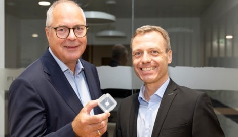 Hoffnungsfroh: Dietmar Tanzer und Markus Streibl