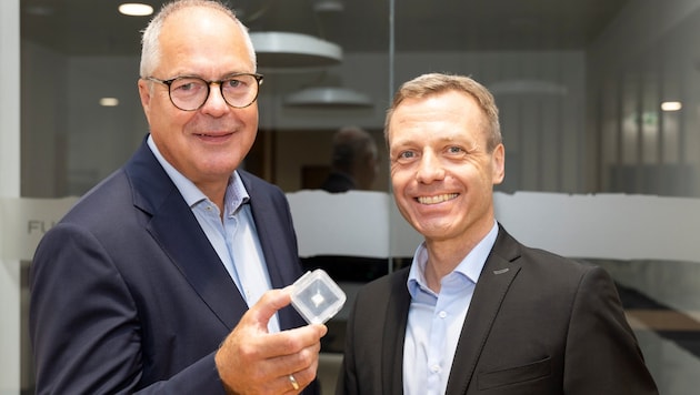 Hoffnungsfroh: Dietmar Tanzer und Markus Streibl