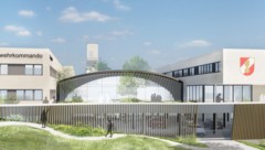 So wird die neue Zentrale bald aussehen. Das Feuerwehrmuseum wird abgesiedelt. In den Räumen ...