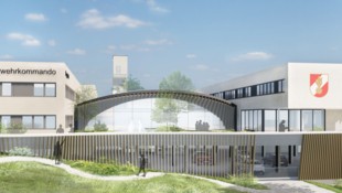 So wird die neue Zentrale bald aussehen. Das Feuerwehrmuseum wird abgesiedelt. In den Räumen ...