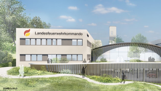 So wird die neue Zentrale bald aussehen. Das Feuerwehrmuseum wird abgesiedelt. In den Räumen ...