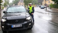 Polizist Andre Payrich kontrolliert in seinem Streifendienst Autos mit Touristen. Alle hatten ...