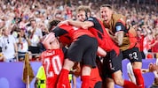 Österreichs Spieler wollen auch gegen Spanien jubeln.