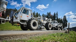 Die seismischen Messungen mit Spezial-Lkw sind abgeschlossen, Experten analysieren jetzt das ...