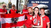 Die Kirchschlager Michael, Phillip und Karl reisten eigens für das Spanien-Match an.