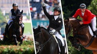 Nur einige von Deutschlands Medaillen-Kandidaten bei der Heim-WM in Aachen: Michael Jung in der ...