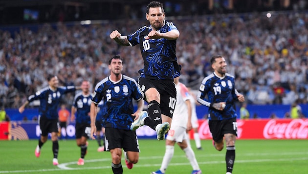 Argentiniens Ausnahmekönner Lionel Messi brauchte für bisher sechs WM-Tore nur drei Spiele.
