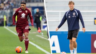 Während die Destination für Valentino Lazaro (links) schon feststeht, gibt es bei Michael ...