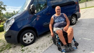 Josef Sutter ist seit sechs Jahren auf den Rollstuhl angewiesen.