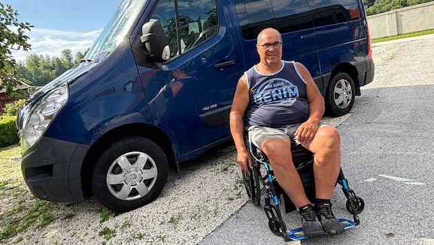 Josef Sutter ist seit sechs Jahren auf den Rollstuhl angewiesen.