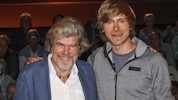Simon Messner mit seinem Vater Reinhold Messner, mit dem er momentan keinen Kontakt hat.