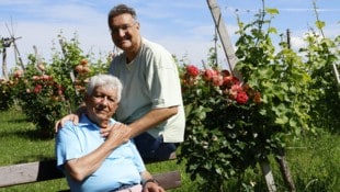 Zwischen Rosen und Reben in der Südsteiermark: Magdi El-Gawhary und sein Sohn Karim