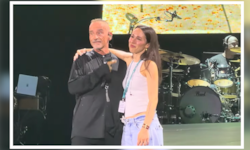 Eros Ramazzotti holt seine Tochter auf die Bühne – Sekunden später kämpft das Publikum mit den ...