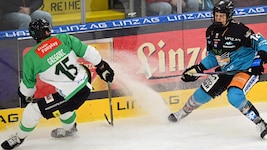 Wechselt ins Mutterland des Eishockey: der 18-jährige Jonathan Oschgan (r.)
