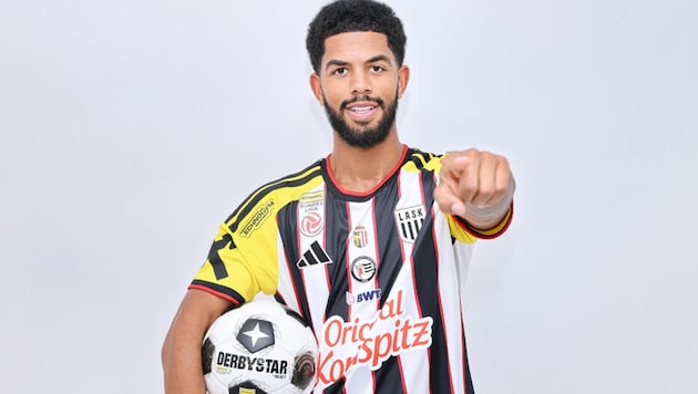LASK newcomer Miguel Freckleton.