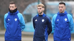 Raphael Hofer (M.) war kurz auch an Hartberg verliehen.