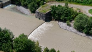 Die Unglücksstelle an der Ill.