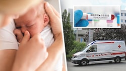 Seit einer Woche liegt die Mutter mit ihrem Baby im Landesklinikum Mistelbach. Beim Buben war ...