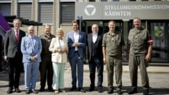 Ministerin Klaudia Tanner und Digitalisierungs-Staatssekretär Alexander Pröll bei der ...