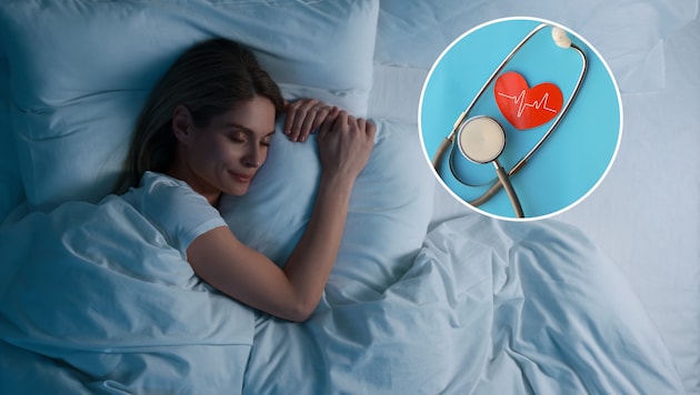 Rund sieben Stunden Schlaf pro Nacht gelten als ideal für das Herz.
