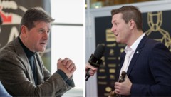 WAC-Präsident Dietmar Riegler und Gewerkschaftsboss Gernot Baumgartner.