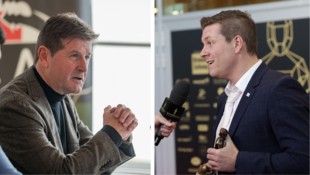 WAC-Präsident Dietmar Riegler und Gewerkschaftsboss Gernot Baumgartner.