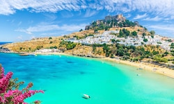Rhodos zählt mit über 3000 Sonnenstunden im Jahr zu den sonnigsten Regionen Europas.