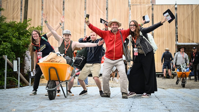 Elisa, Daniel, Peter, Carmen und Thomas waren die Ersten.