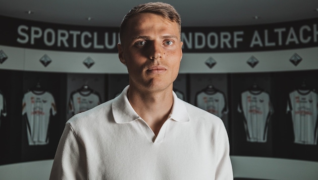 Benjamin Böckle unterschrieb bis 2029 in Altach.