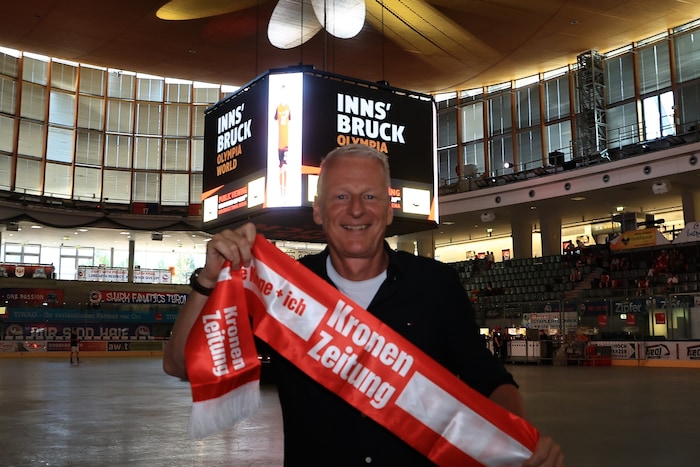 Olympiaworld-Geschäftsführer Matthias Schipflinger freute sich über den erneuten riesigen ...