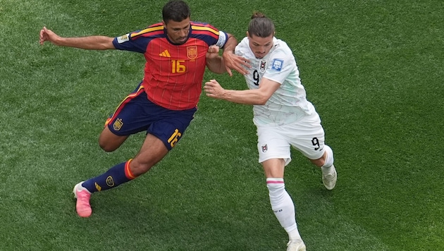Gegen Spanien musste Österreich am Ende doch die Segel streichen.