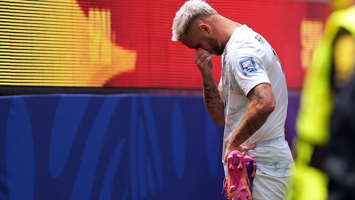 Marko Arnautovic wurde nach Schlusspfiff emotional.