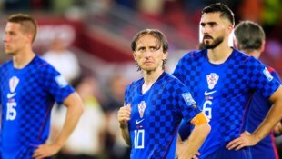 Luka Modric und seine Kroaten fühlten sich ungerecht behandelt.