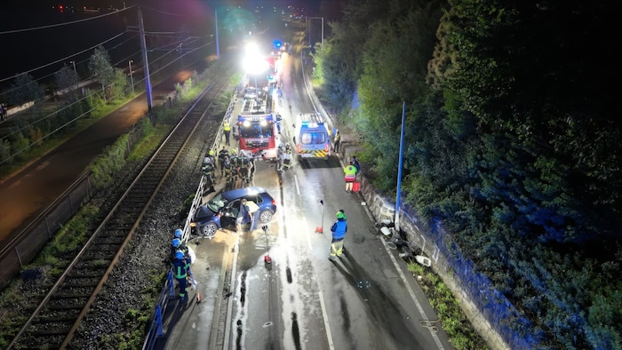 Die L190 war komplett gesperrt.