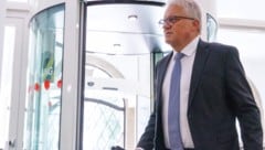 Klaus Luger am Freitag vor Gericht in Linz.
