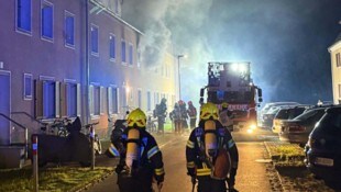 Zwei Feuerwehren standen im Löscheinsatz.