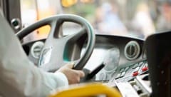 Der Busfahrer konnte einen Zusammenstoß nicht mehr verhindern.