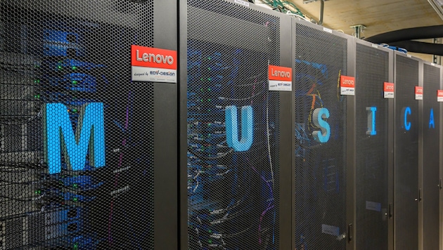 Der „Supercomputer“ MUSICA.
