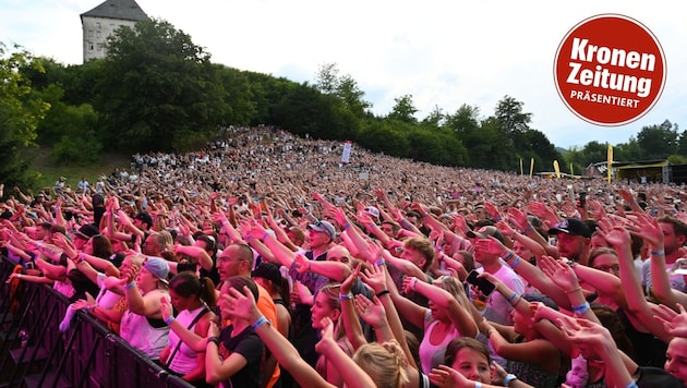 An vier Abenden wird die Stimmung auf der Schlosswiese brodeln!